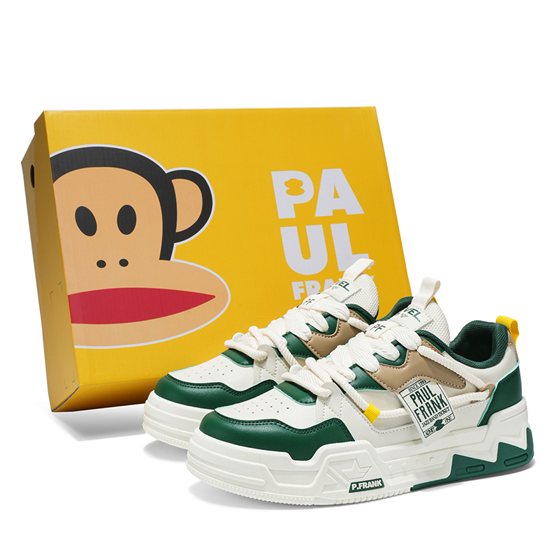 

PAUL FRANK Мужские низкие скейтерские кеды светло-хаки, цвет Light Khaki