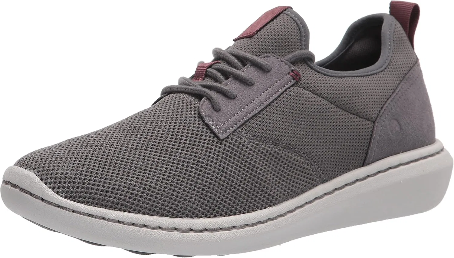 Мужские оксфорды Clarks Step Urban Low, Grey Textile