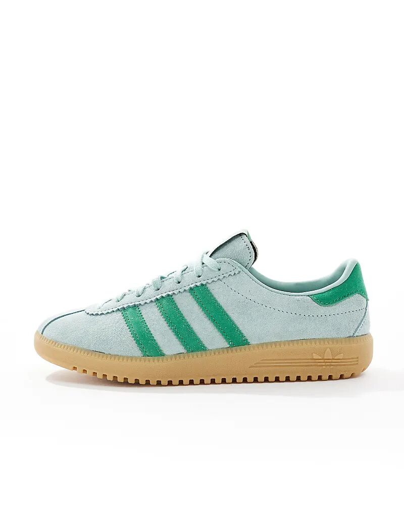 Кроссовки Bermuda зеленого цвета adidas Originals — фото 2