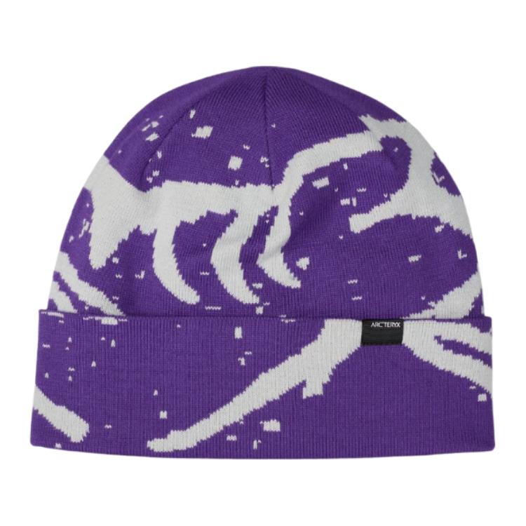 

Arcteryx Хлопковая вязаная шапка унисекс разноцветная, Purple