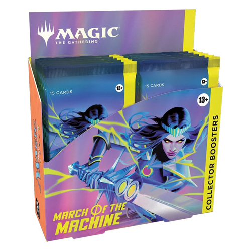 

Карточная игра Magic: The Gathering – March Of The Machine – Collector Booster Box Wizards Of The Coast