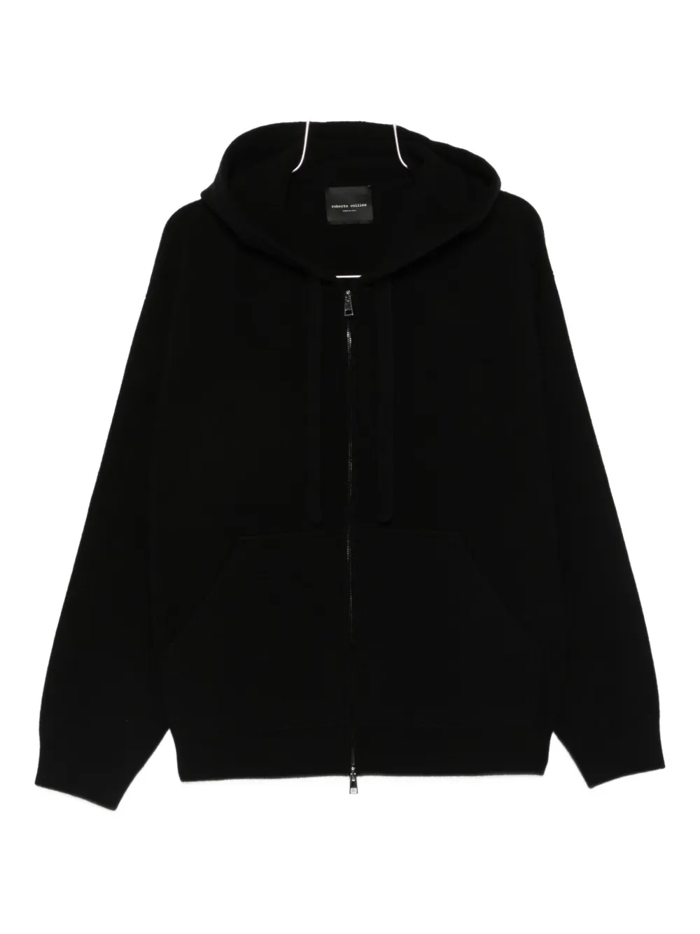

Толстовка на молнии Roberto Collina, черный