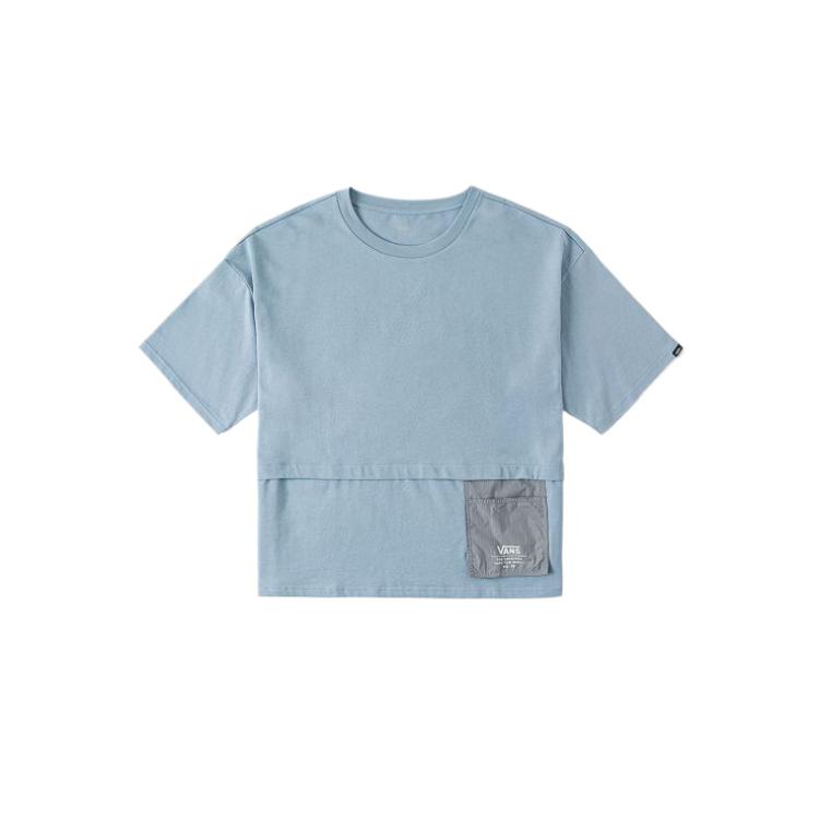 

Vans Футболка с коротким рукавом Unisex Blue, Синий, Vans Футболка с коротким рукавом Unisex Blue