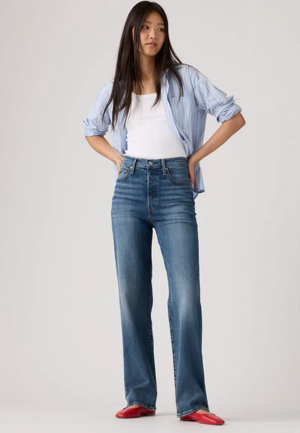 Джинсы прямого кроя с ребристым силуэтом. Levi'S, Select Us — фото 2