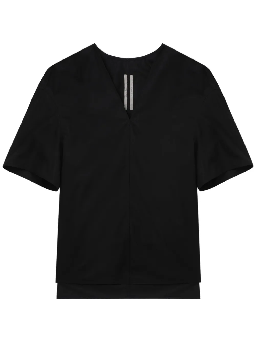 

Футболка с V-образным вырезом Rick Owens, черный