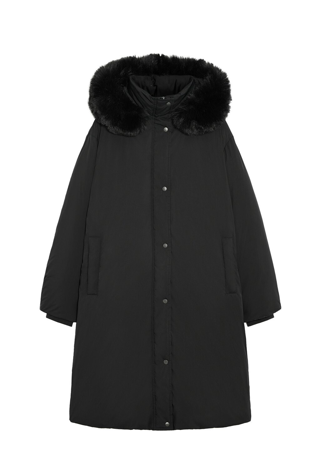 

Пуховое пальто LIGHTWEIGHT WATER REPELLENT OYSHO, черный