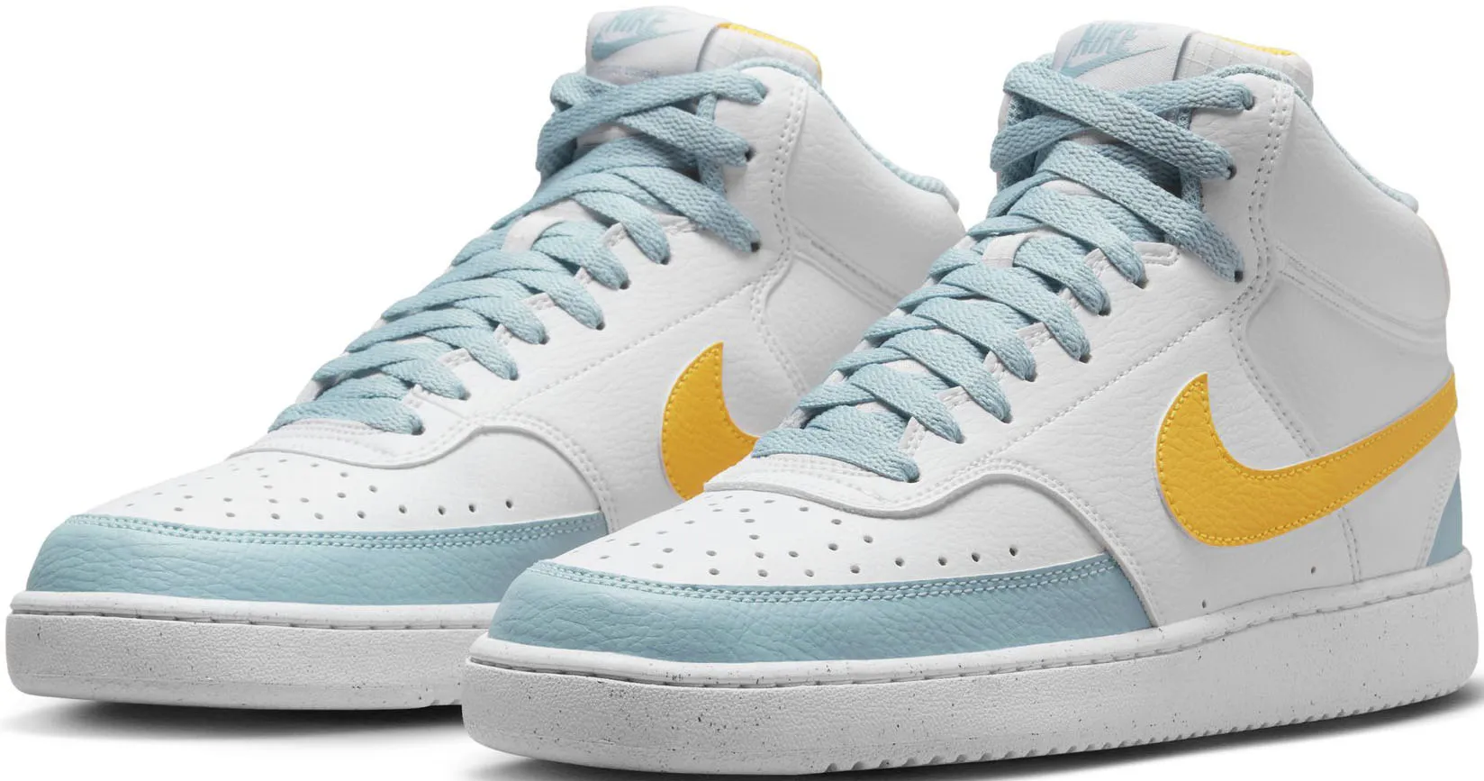 

Кроссовки Nike Sportswear "COURT VISION MID NN", дизайн по стопам Air Force 1, белый
