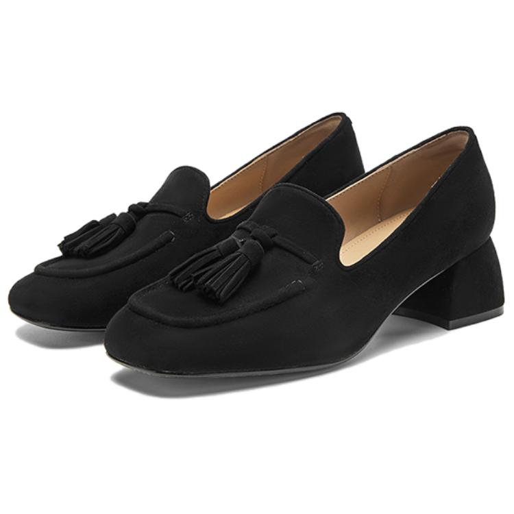 Повседневные туфли-лодочки 4,5 см женские NINE WEST, черные — фото 3
