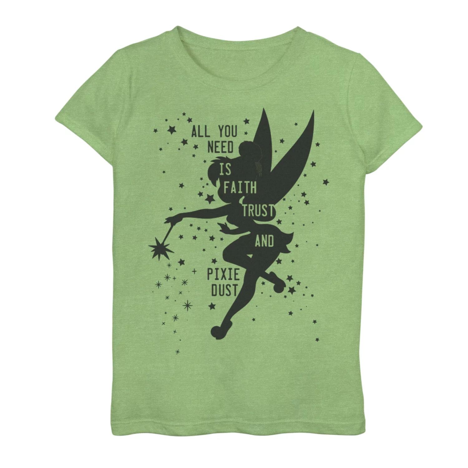 

Футболка с рисунком «Питер Пэн» для девочек 7–16 лет Disney's Pixie Dust Silhouette Disney