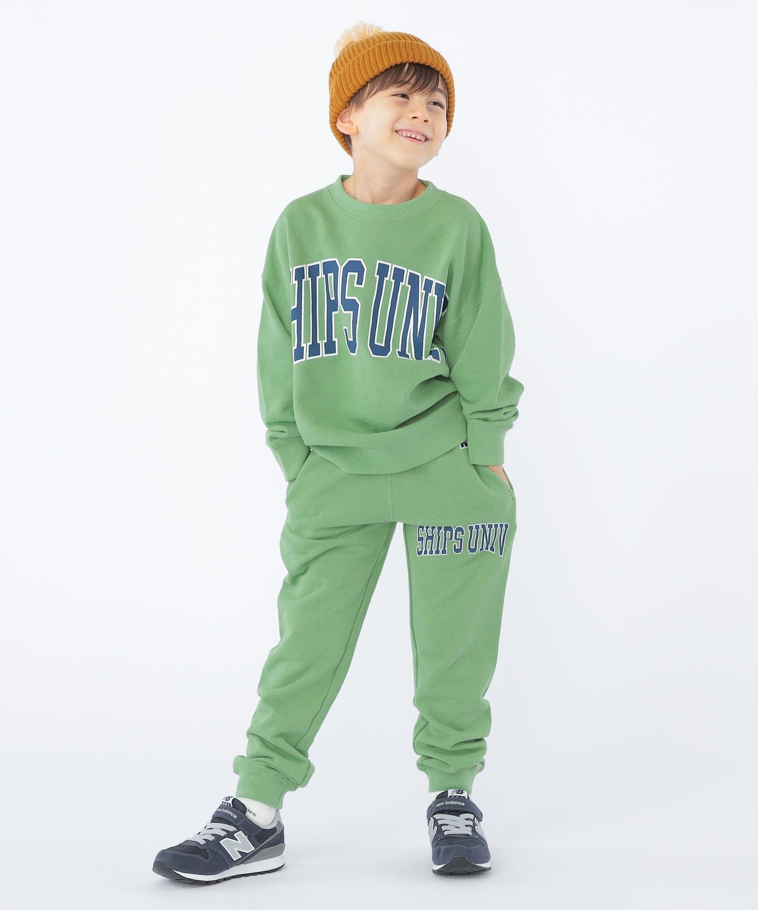 Спортивные брюки RUSSELL: 100-130 см SHIPS KIDS, Green — фото 4