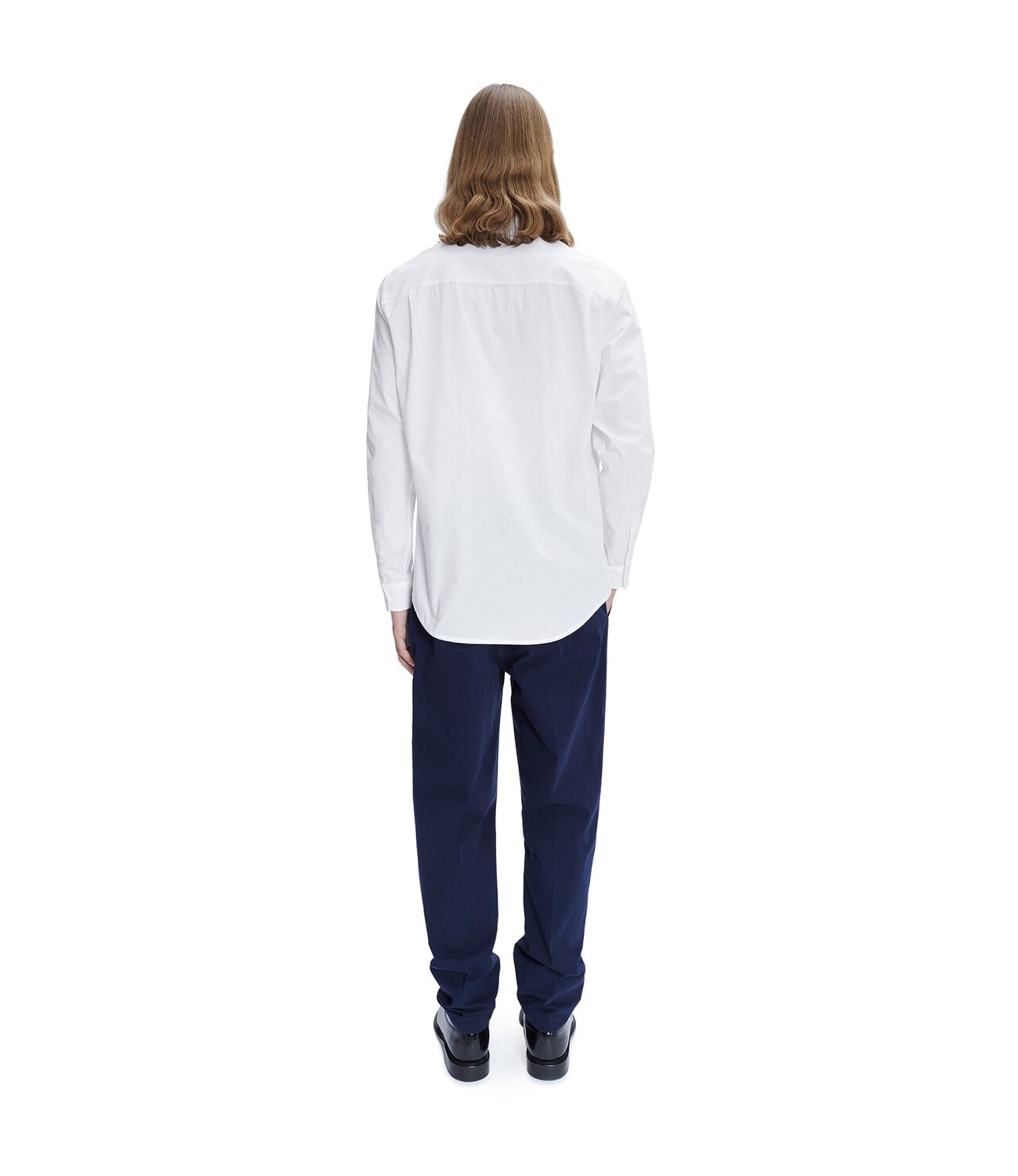 

рубашка Edouard с логотипом APC, цвет Pale Blue