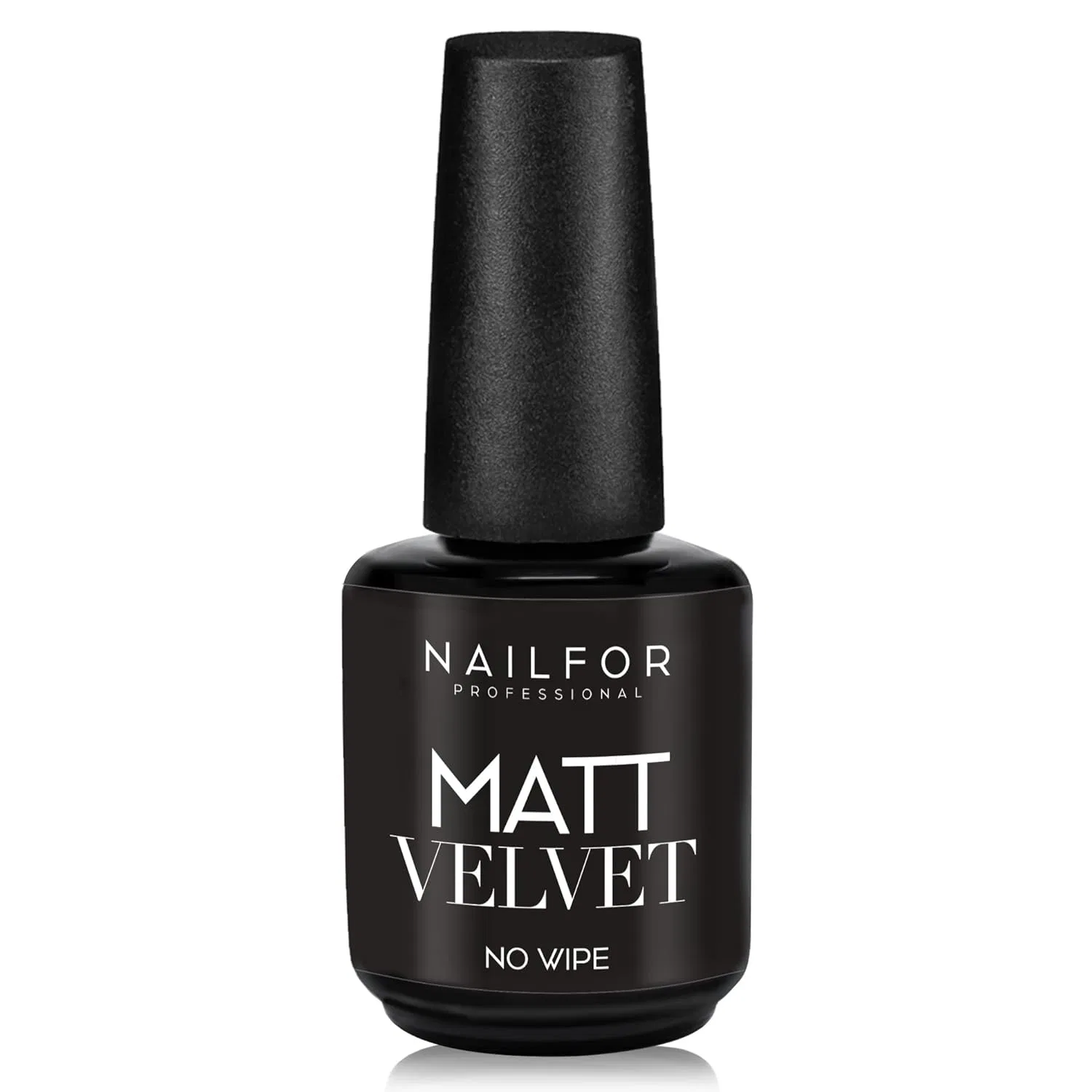 Матовый бархатный топ NAILFOR Matt Velvet Top Coat, 15 мл Nailfor