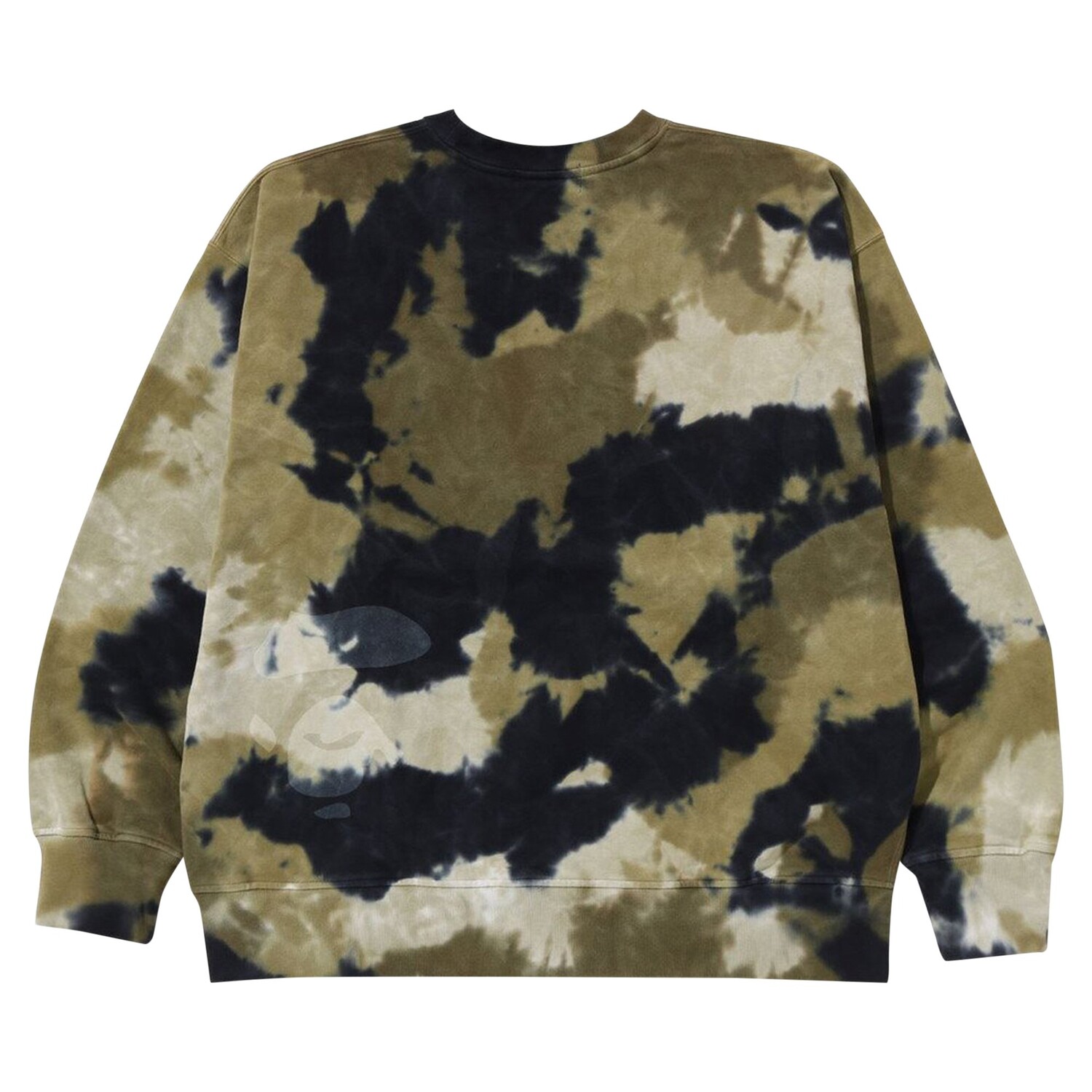 BAPE Chusen Свободный крой с круглым вырезом, цвет Оливково-серый — фото 2
