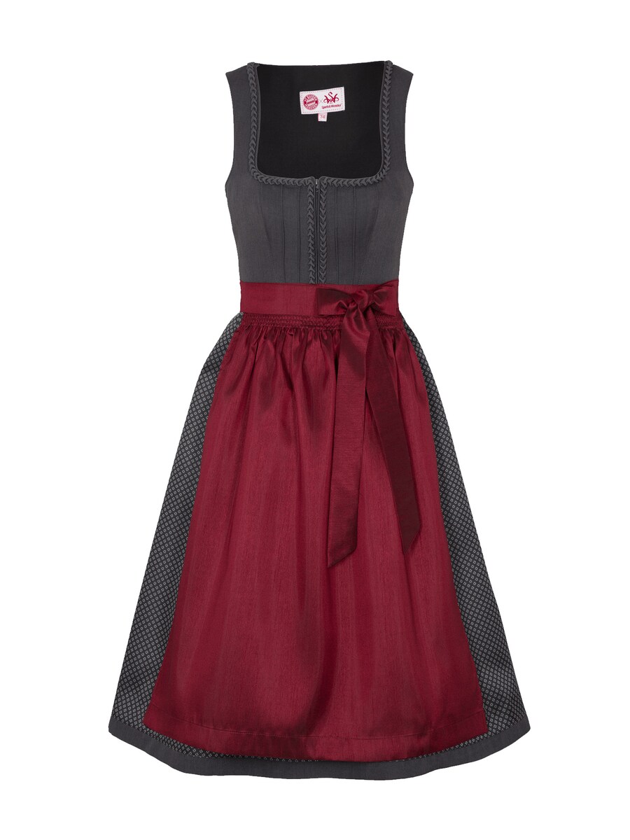 

Широкая юбка в сборку SPIETH & WENSKY, серый