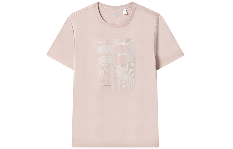 

Футболка мужская серая, медовая, пудровая FILA, Gray Honey Powder