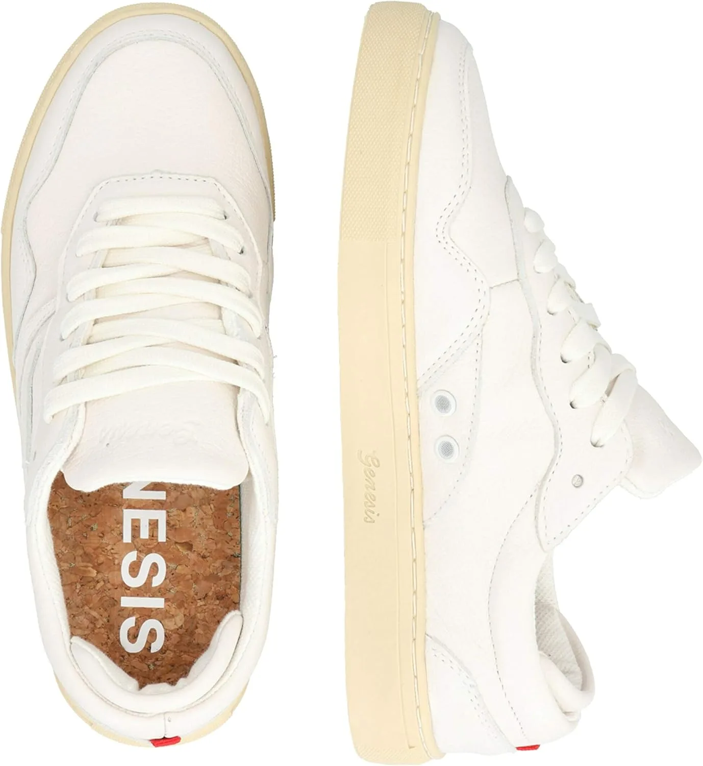 Мужские кроссовки Genesis G-Soley Tumbled Offwhite (20), белый — фото 2