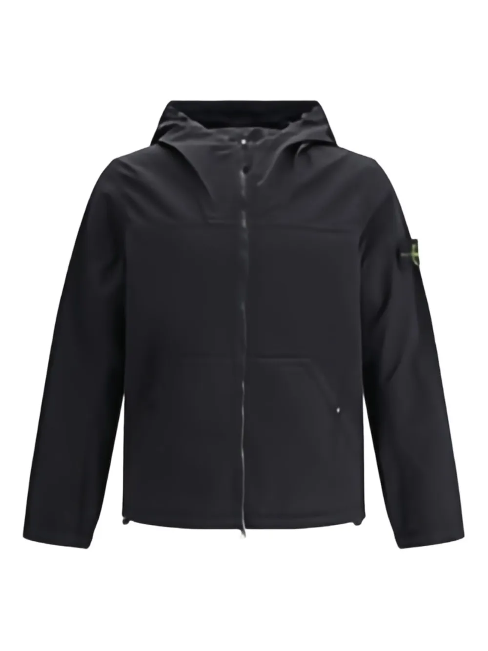 

Куртка с капюшоном и нашивкой Compass Stone Island, черный