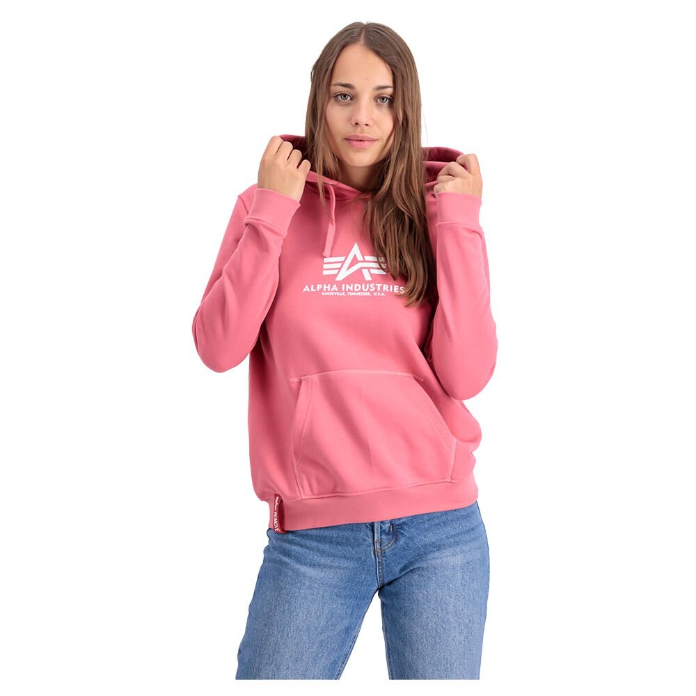 

Худи Alpha Industries New Basic, розовый