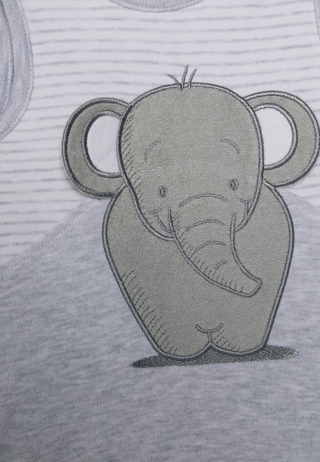 Пижама ELEPHANT UNISEX Jacky Baby, цвет hellgrau melange — фото 4