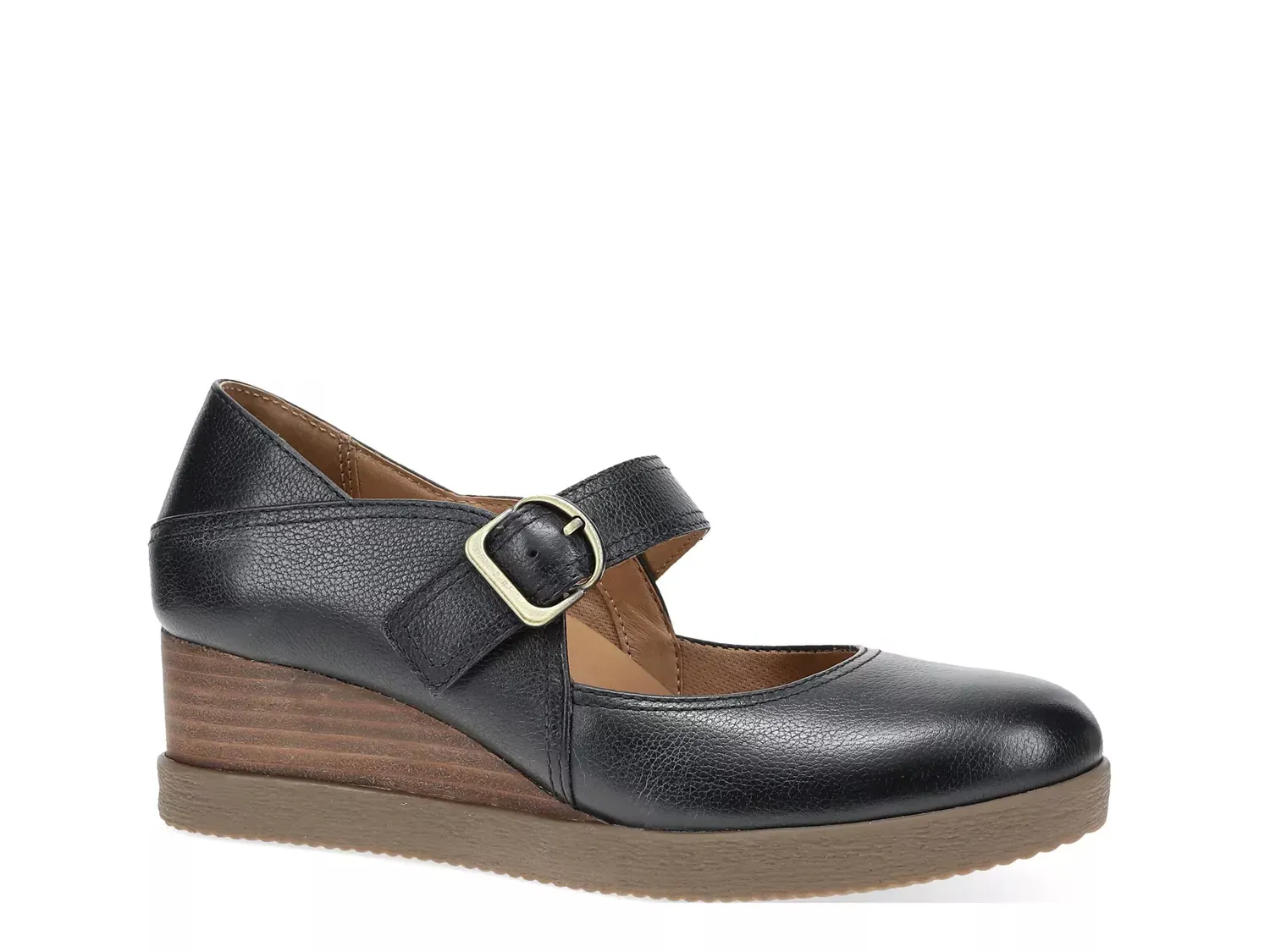 Песочные босоножки-танкетка Dansko, Black