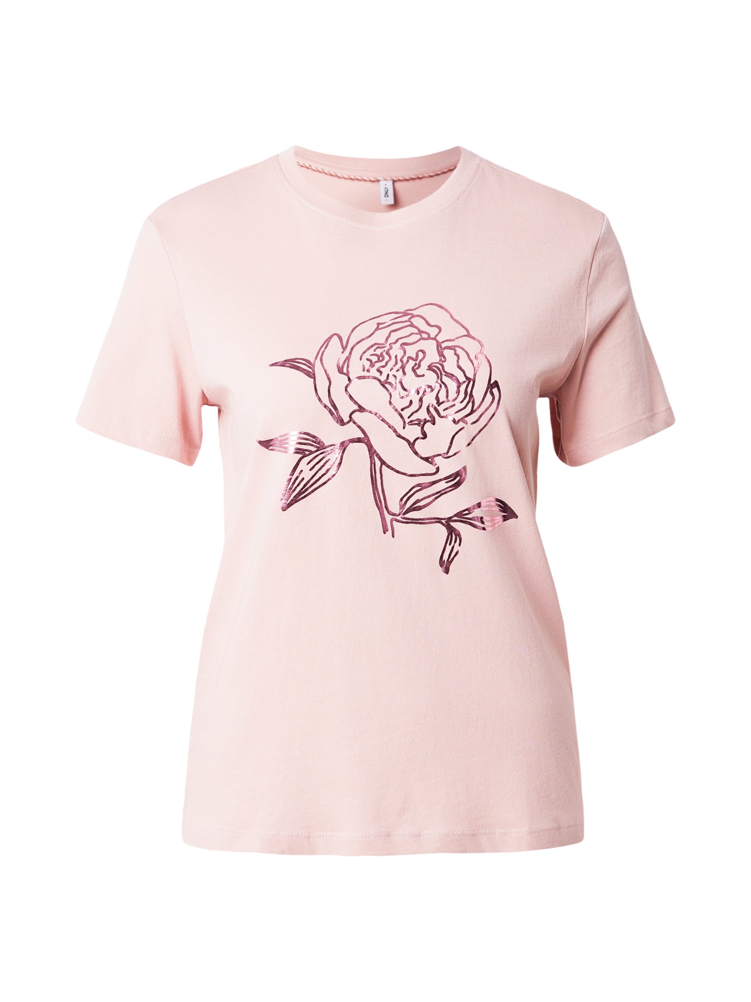 

ONLY Футболка 'ONLKITA' в розовом, пастельно-розовом цвете, Розовый, ONLY Футболка 'ONLKITA' в розовом, пастельно-розовом цвете