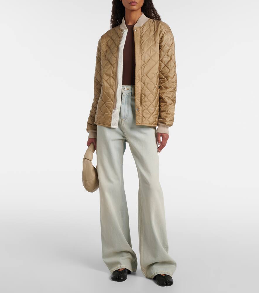 Стеганая двусторонняя куртка Maison Margiela, Dune/Off White — фото 2