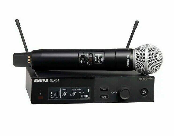 

Беспроводная система Shure SLXD24/SM58-J52 Wireless System with SM58® Handheld Transmitter