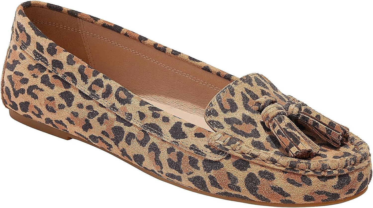 

Туфли на плоской подошве Jack Rogers Melnick Tassel Moc - Suede, цвет Leopard/Black