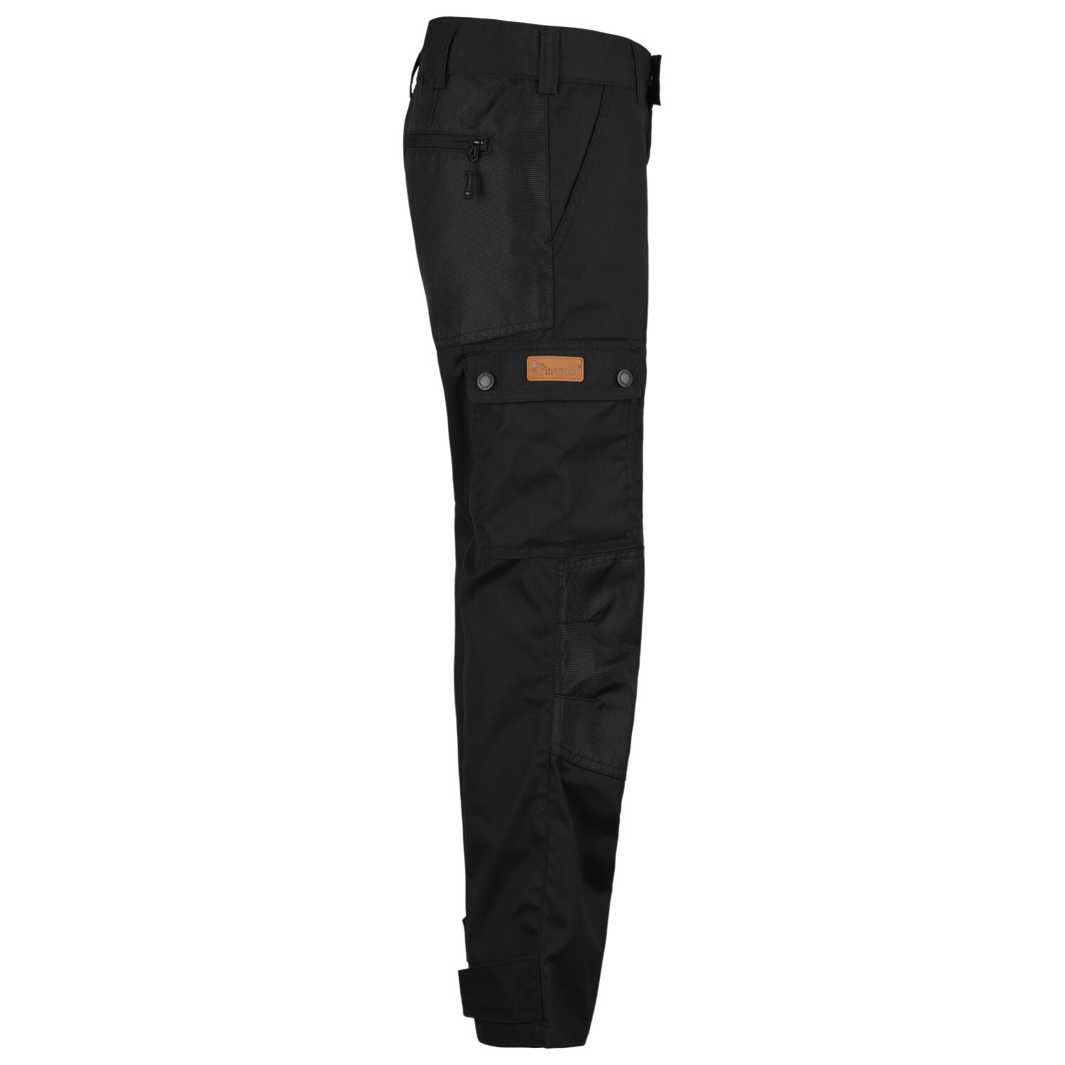 Трекинговые брюки Pinewood Kid's Outdoorhose Lappland, цвет Fuchsia/Schwarz — фото 3