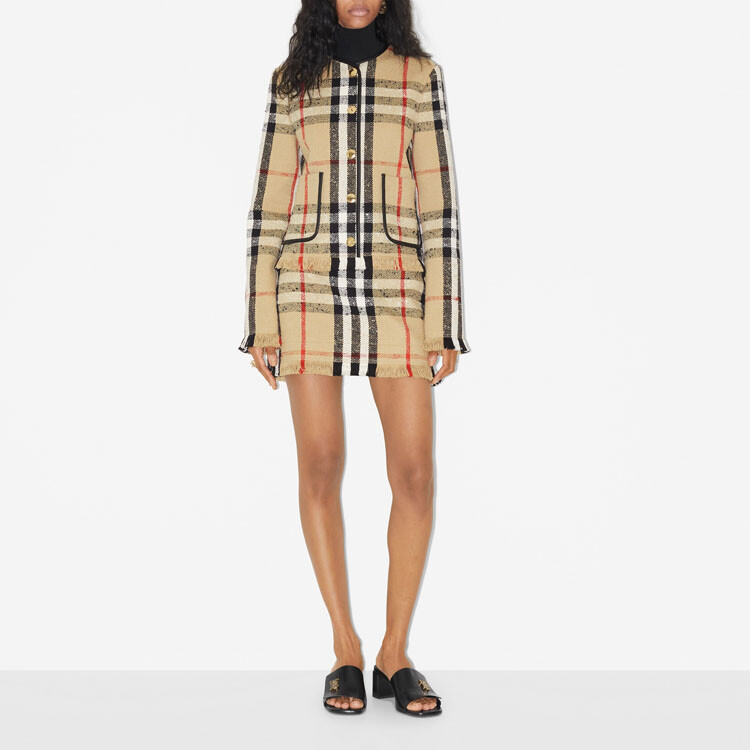 Куртка Burberry женская, цвет Brown — фото 3