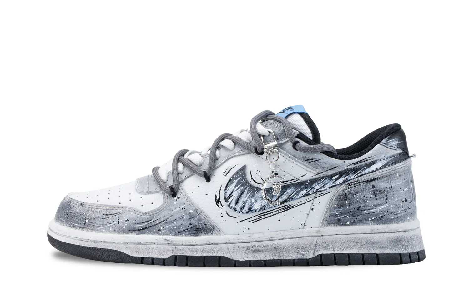 Кроссовки Nike Big Mist Island Stellar Orbit Black White — фото 3
