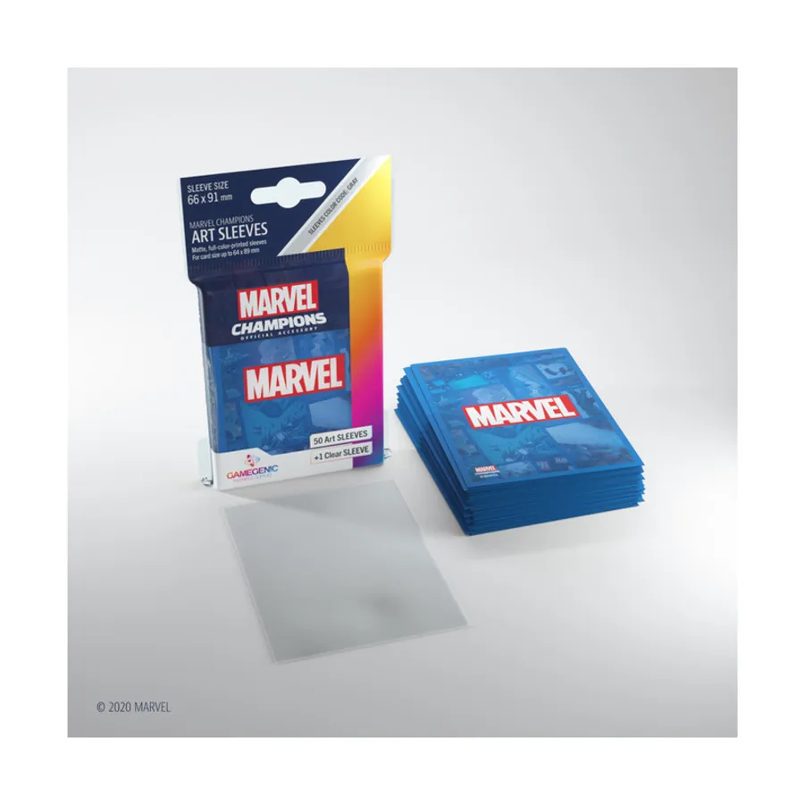 

Марвел Синий (51), Art Sleeves - Marvel Champions (GameGenic)