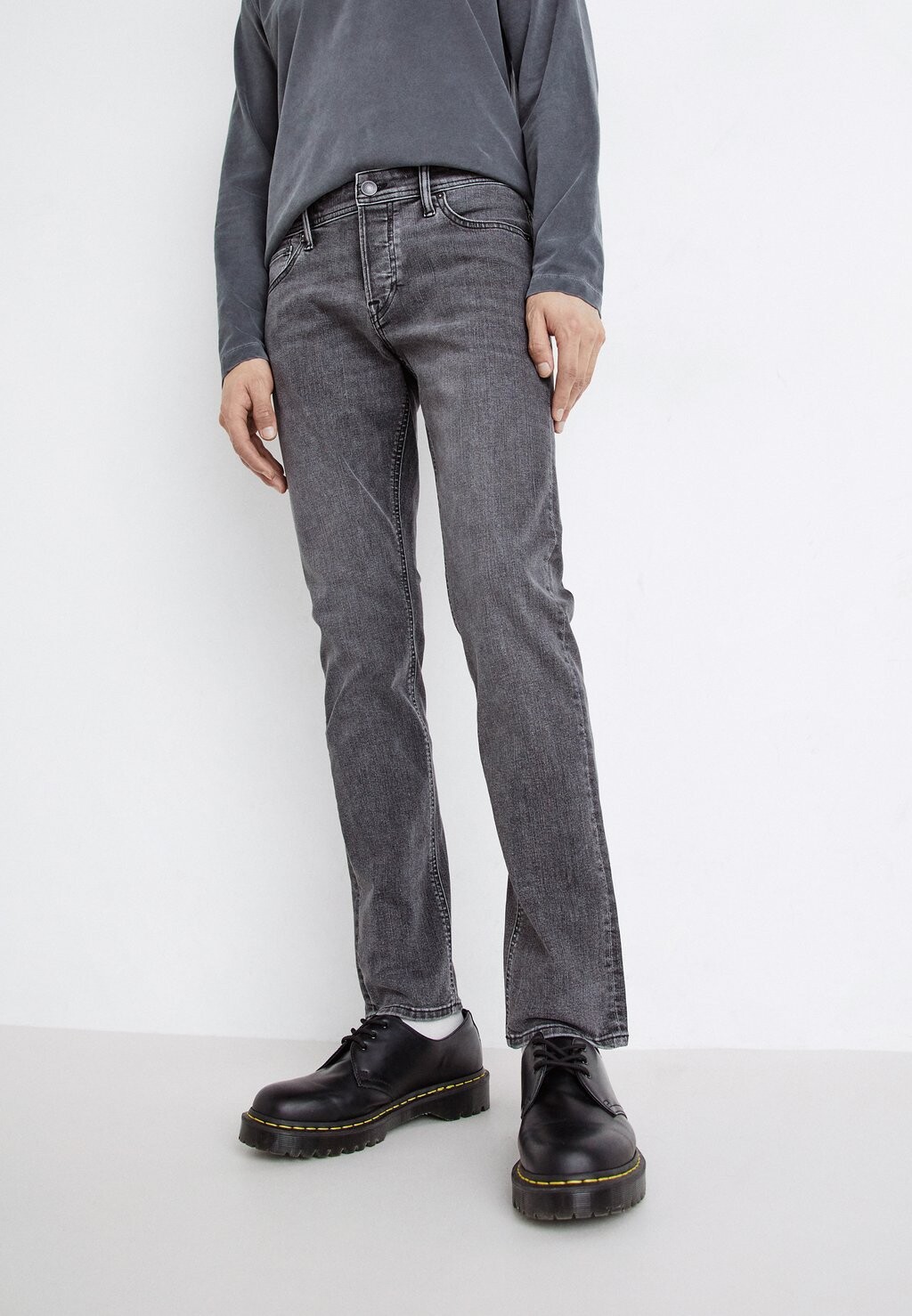 

Джинсы Slim Fit JJIGLENN JJORIGINAL Jack & Jones, цвет black denim