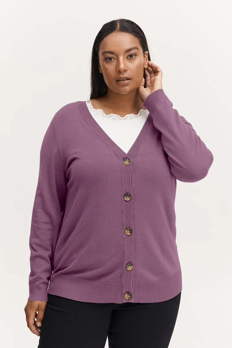 

Французский кардиган " Fransa FPBlume", цвет Black Plum