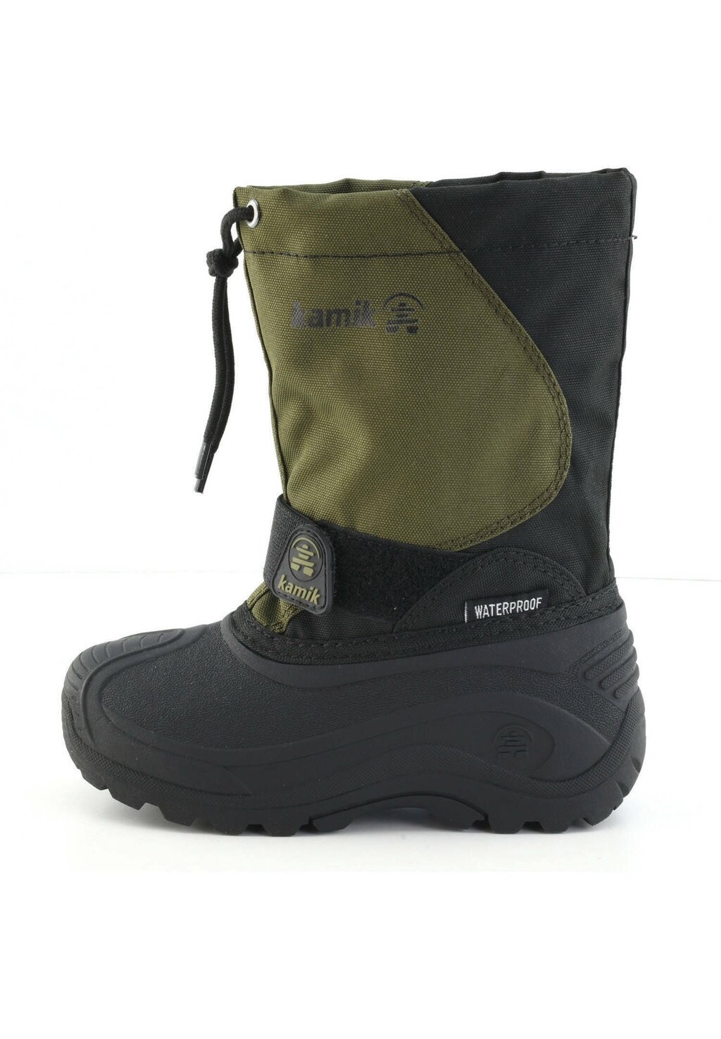 

Сапоги на шнуровке FOX Kamik, цвет olive black