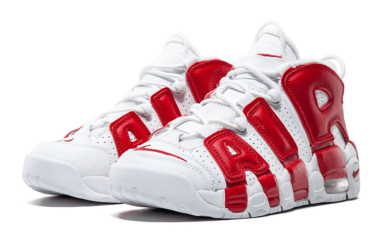 Nike Air More Uptempo Varsity Red GS — фото 3