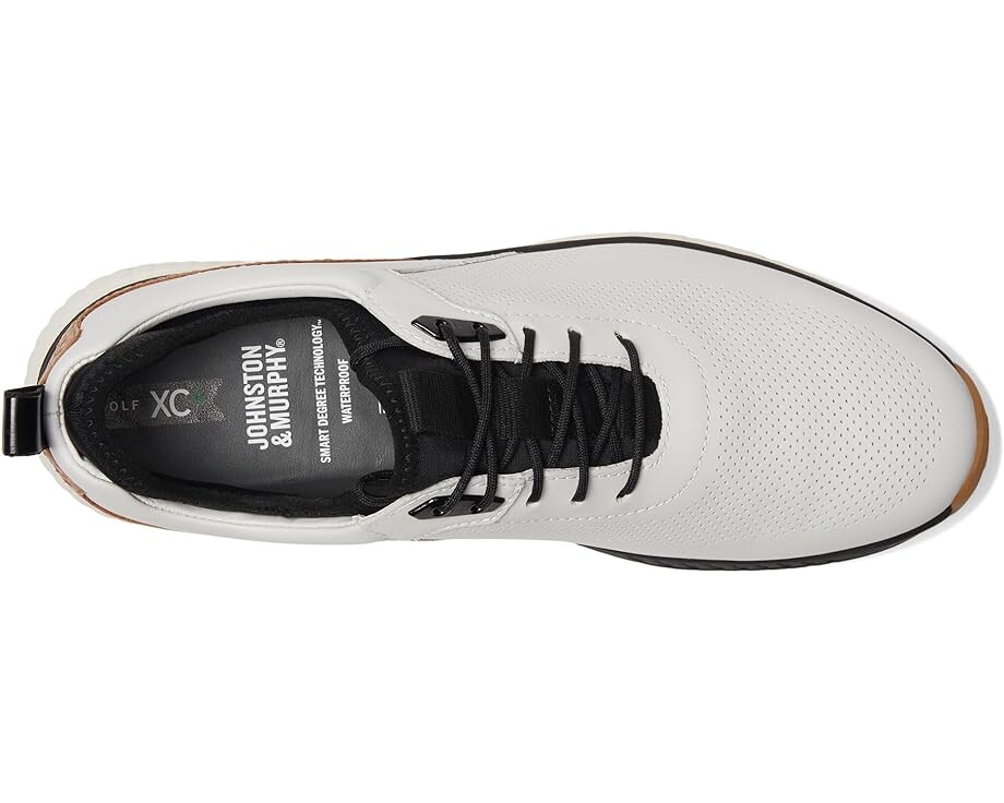 Кроссовки Johnston & Murphy Waterproof XC4 Golf H1-Luxe Hybrid Sneaker, цвет White Waterproof Full Grain — фото 2