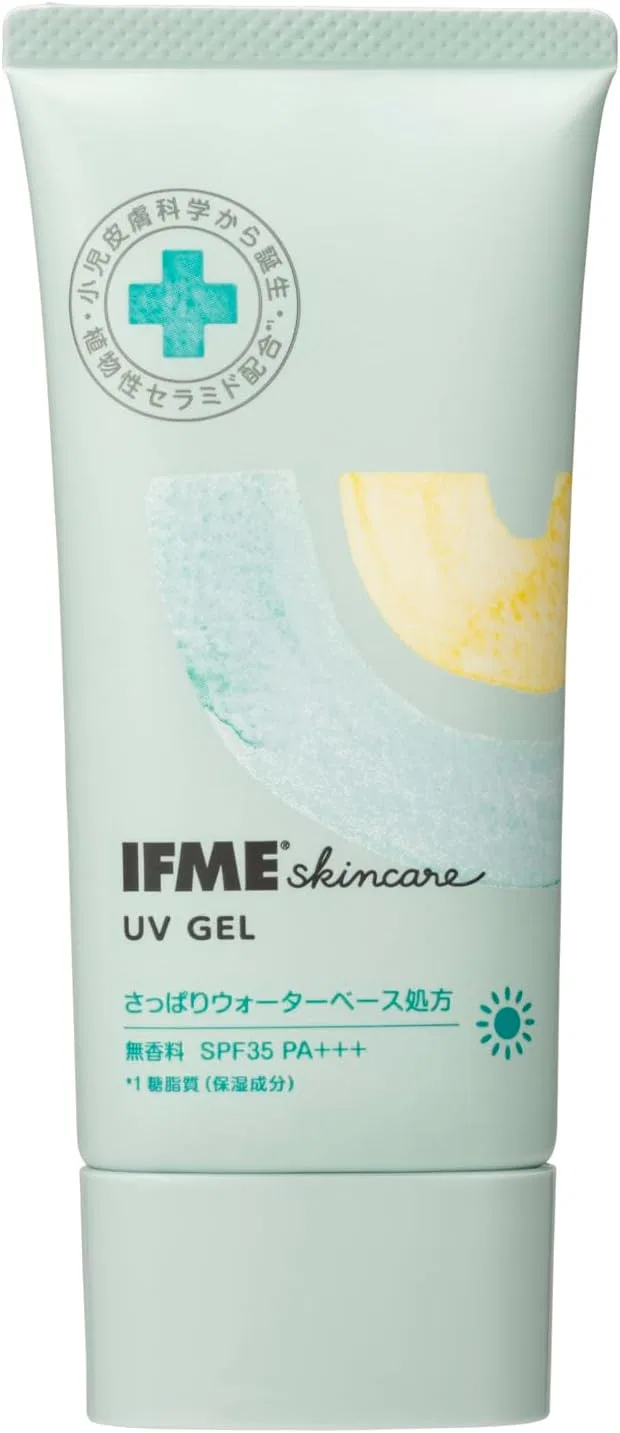 Солнцезащитный крем-гель IFME SPF35 PA++++ для детей, 60 мл, без отдушки
