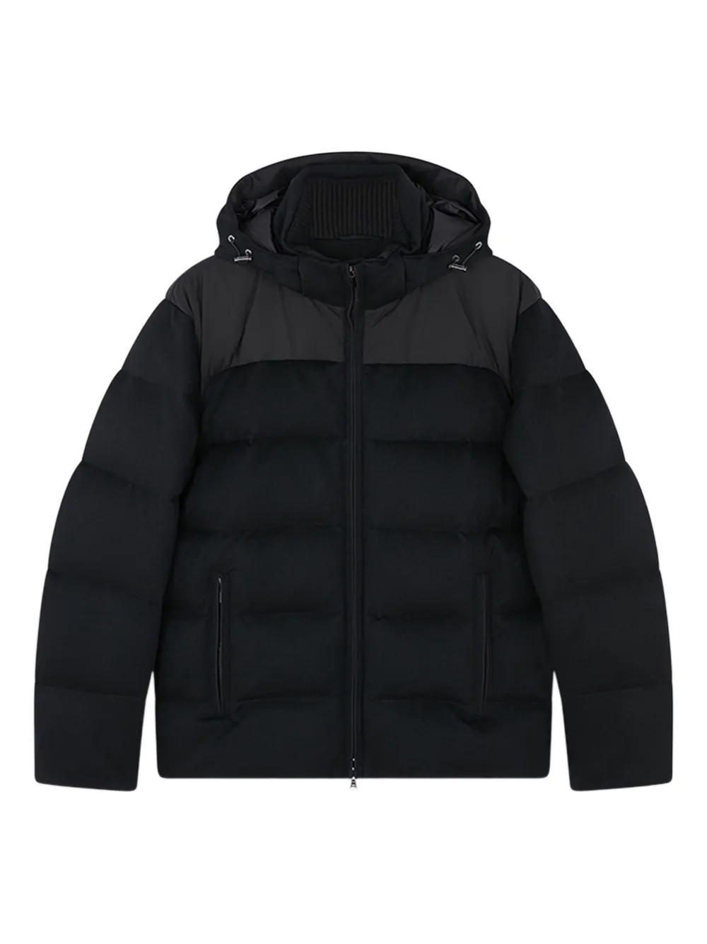 

Пуховик с капюшоном Paul & Shark, черный