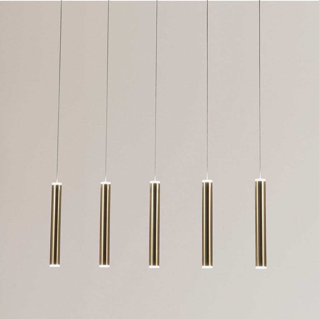 

Fabas Luce Prado LED металлический подвесной светильник латунь/черный