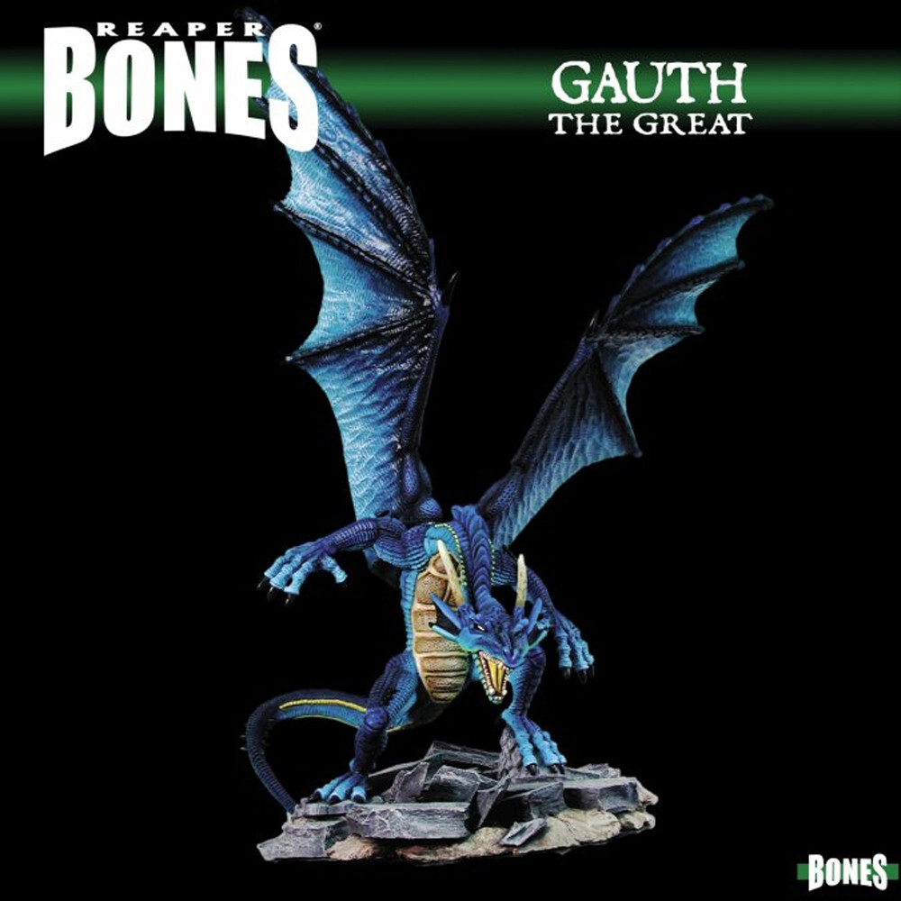 

Миниатюра Reaper Bones: Gauth the Great Dragon