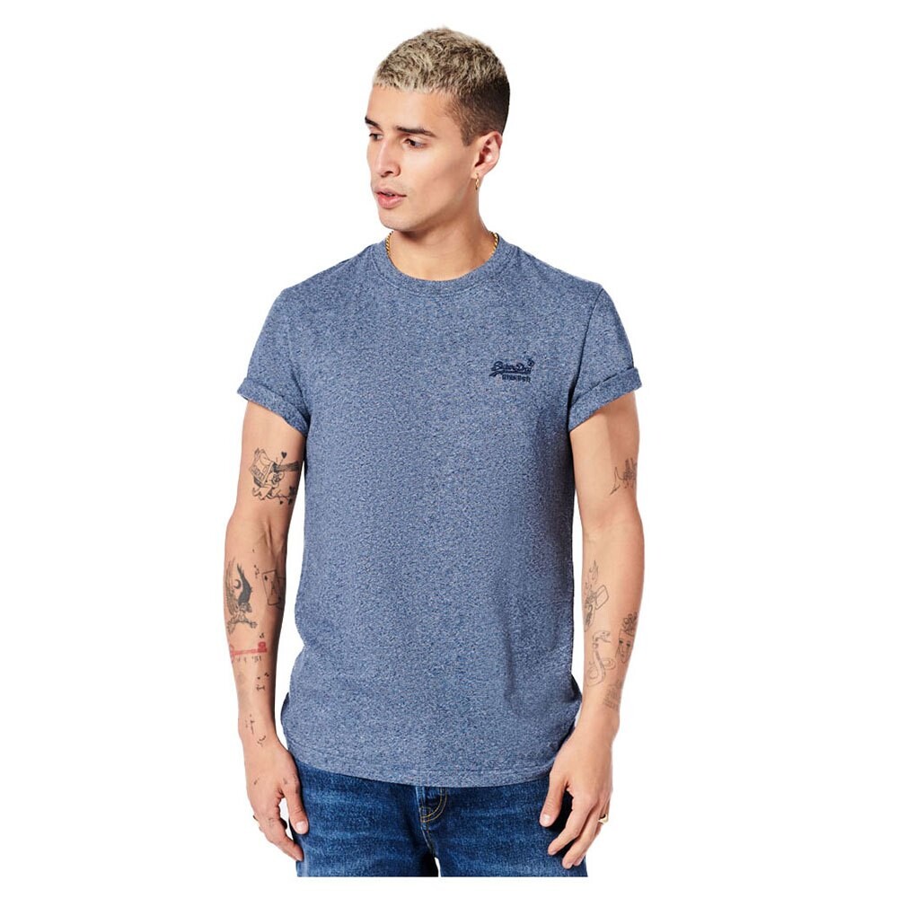 

Футболка с коротким рукавом Superdry Vintage Logo Embroidered, синий
