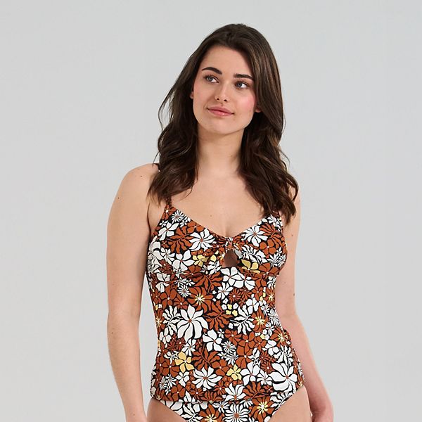 

Женский купальник танкини с бантом Freshwater, Синий, Женский купальник танкини с бантом Freshwater