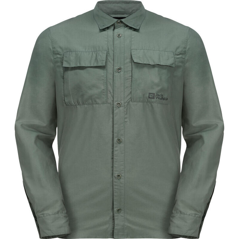 

Рубашка Jack Wolfskin, оливково-зеленый