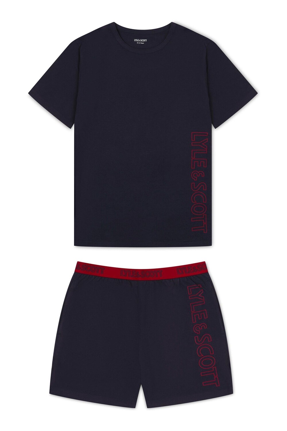 

Шорты для сна с логотипом Abel для мальчиков Lyle & Scott, синий