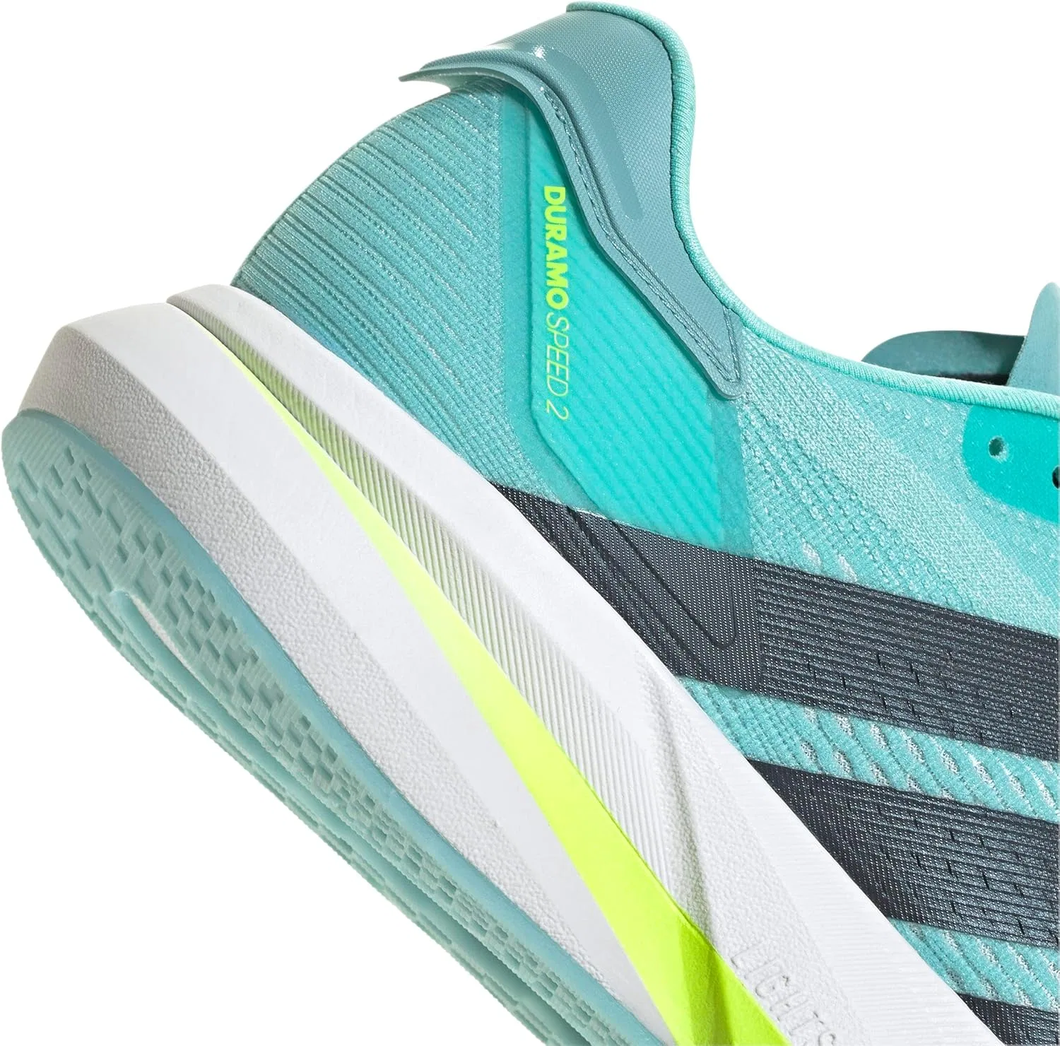 Мужские беговые кроссовки Adidas Duramo Speed ​​2, Flash Aqua Aurora Ink Mint Tone — фото 4