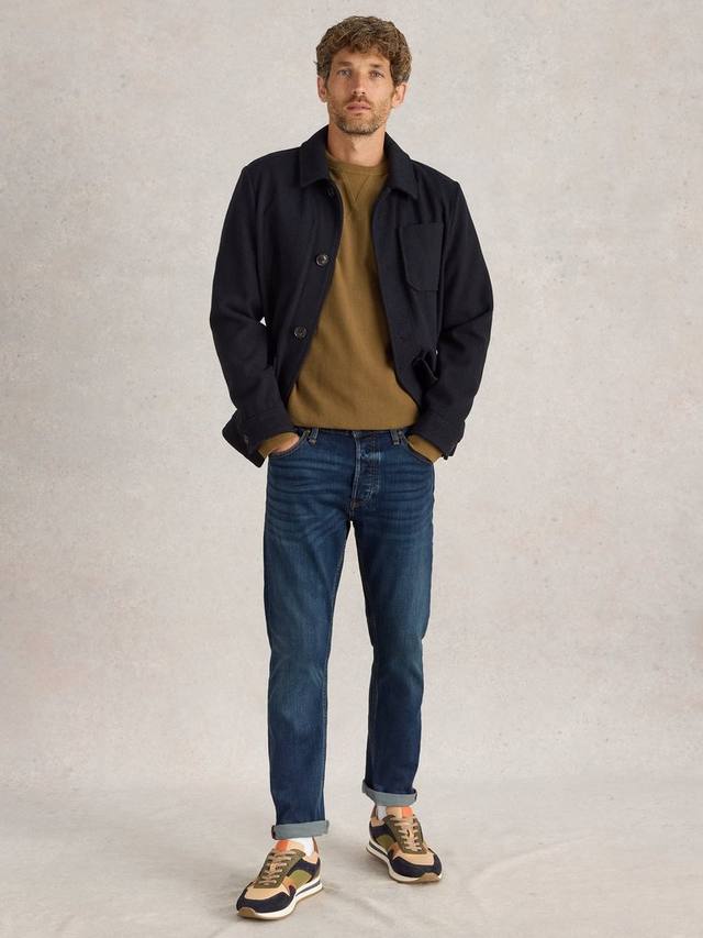 

Прямые джинсы Eastwood White Stuff, Mid Blue