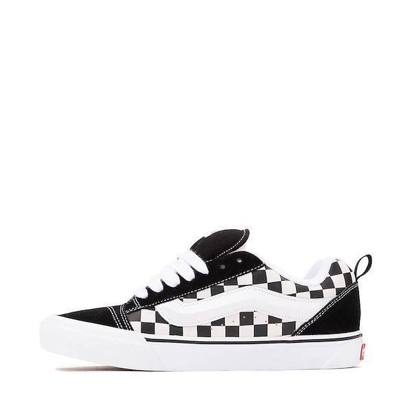 Кеды Vans Knu Skool Checkerboard Skate Shoe, черный/белый