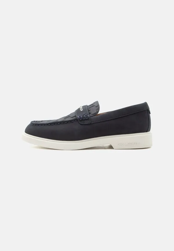 Слипоны kori с монограммой Karl Lagerfeld, Navy