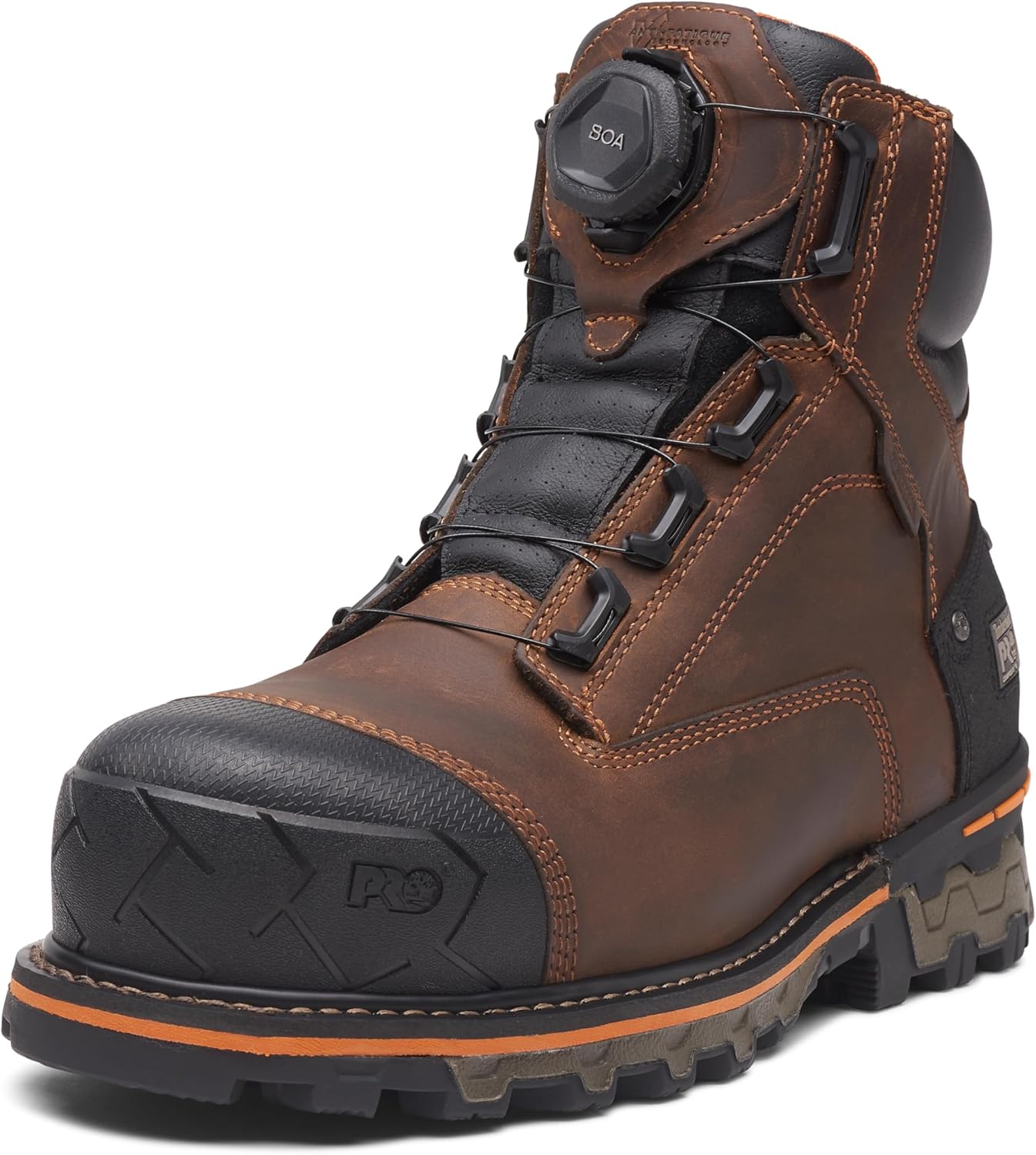 

Timberland PRO мужские, Boondock BOA 6-Inch Composite Toe Waterproof рабочие ботинки, Mocha Brown